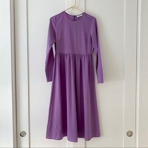 ASOS Long Sleeve Midi Smock Dress
